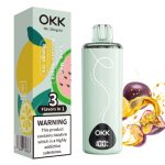 OKK TRIPO LIME MINT PASSSION GUAVA MANGO ICE