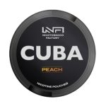 CUBA NIC POUCH PEACH 43MG