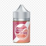 DISPO DROPS SALT NIC AROMA  60ML LYCHEE RASPBERRY