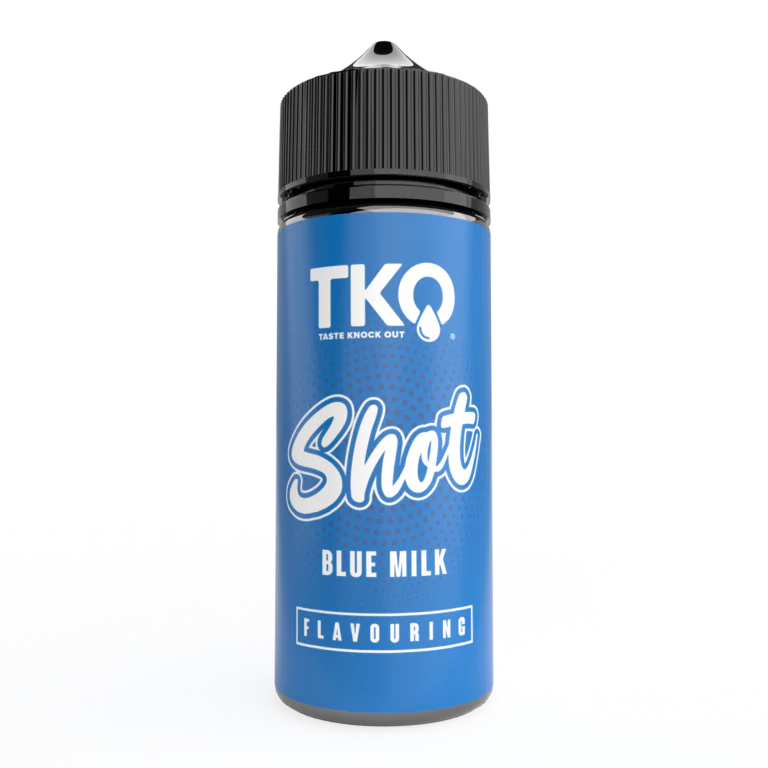 TKO_120_BLUEMILK-768x768_530x@2x TKO FREEBASE AROMA 120ML BLUE MILK - Image 1