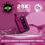 POP HITS 25K BLACKCURRENT STRAW FREEZE
