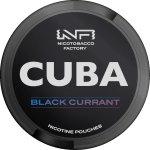 CUBA NIC POUCH BLACKCURRENT 43MG