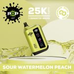 POP HITS 25K SOUR WATERMELON PEACH