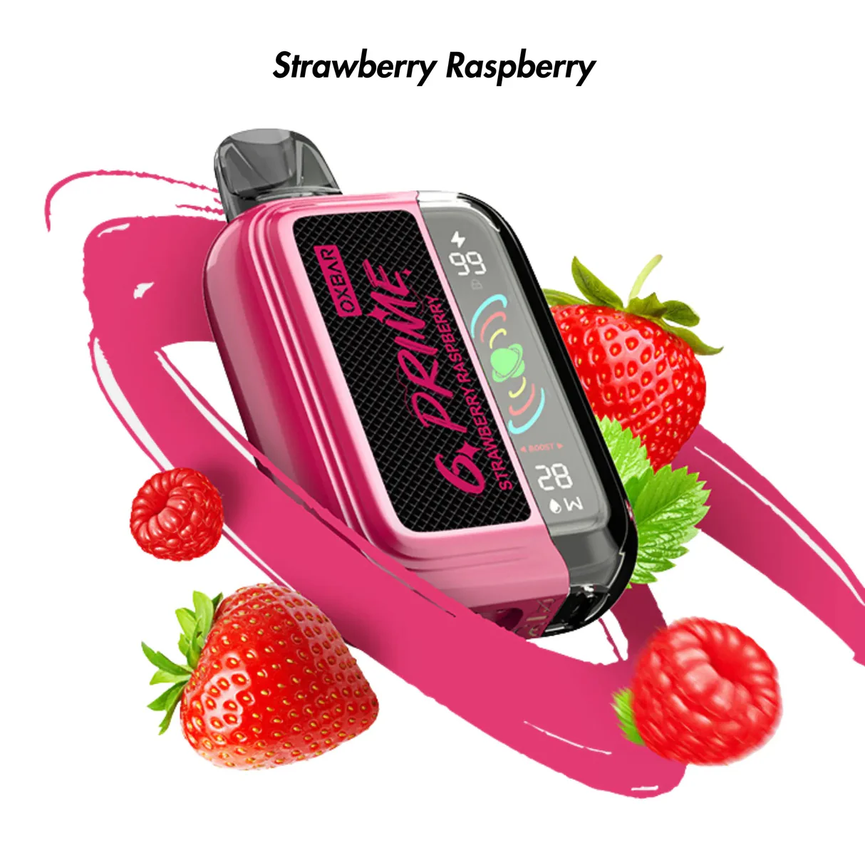 strawberry-raspberry-oxbar-g-prime-25000-disposable-vape-oxbar-.webp OXBAR 25K STRAW RASPBERRY - Image 1