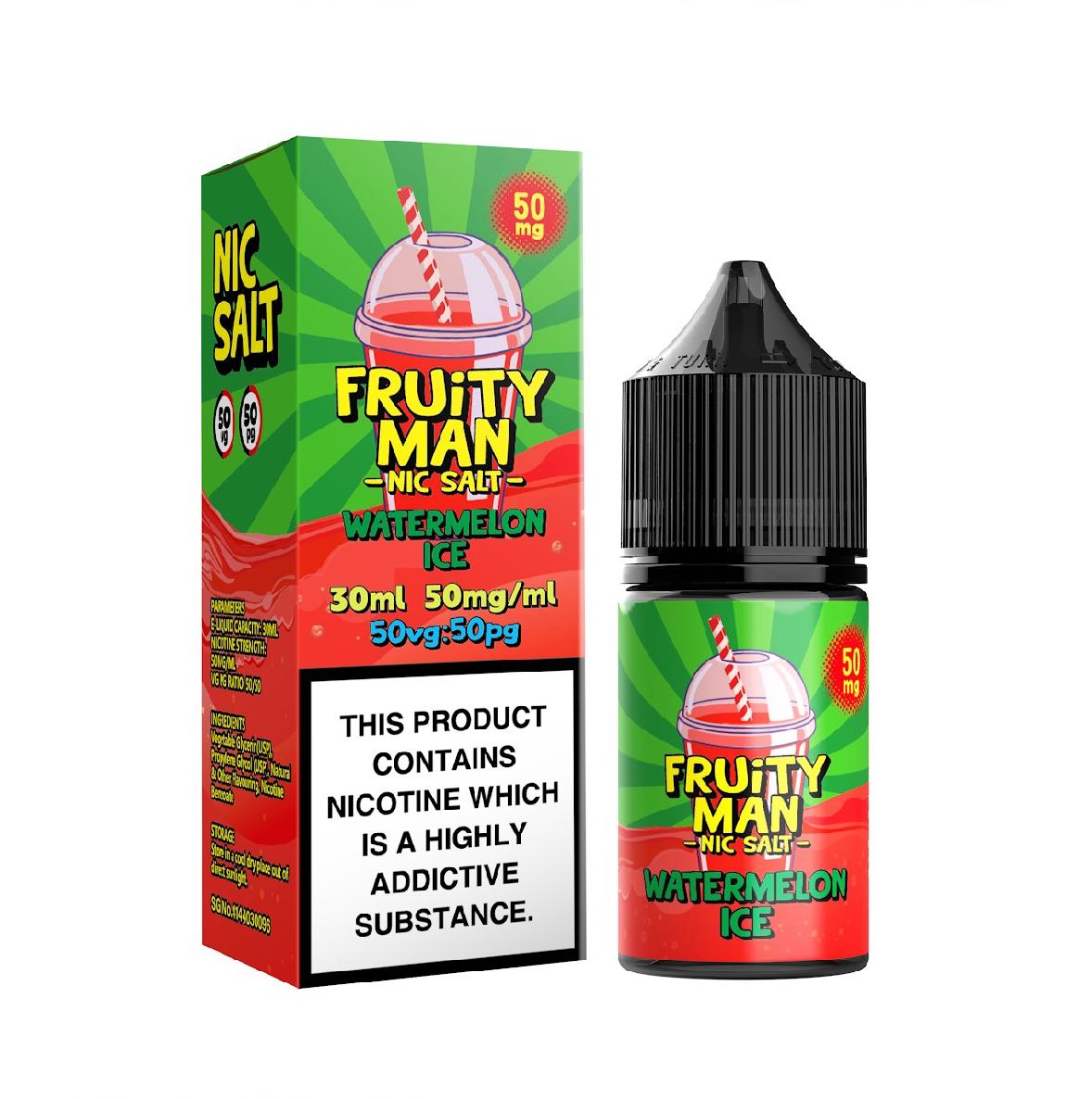 IMG-20260417-WA0015 (1) FRUITY MAN 30ML 50MG WATERMELON ICE - Image 1