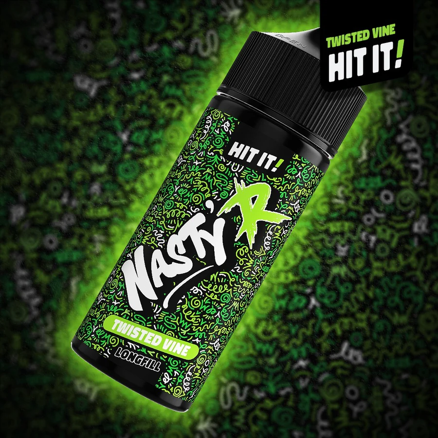 TWISTED-FINE-120M NASTY'R FREEBASE AROMA 120ML TWISTED VINE - Image 1